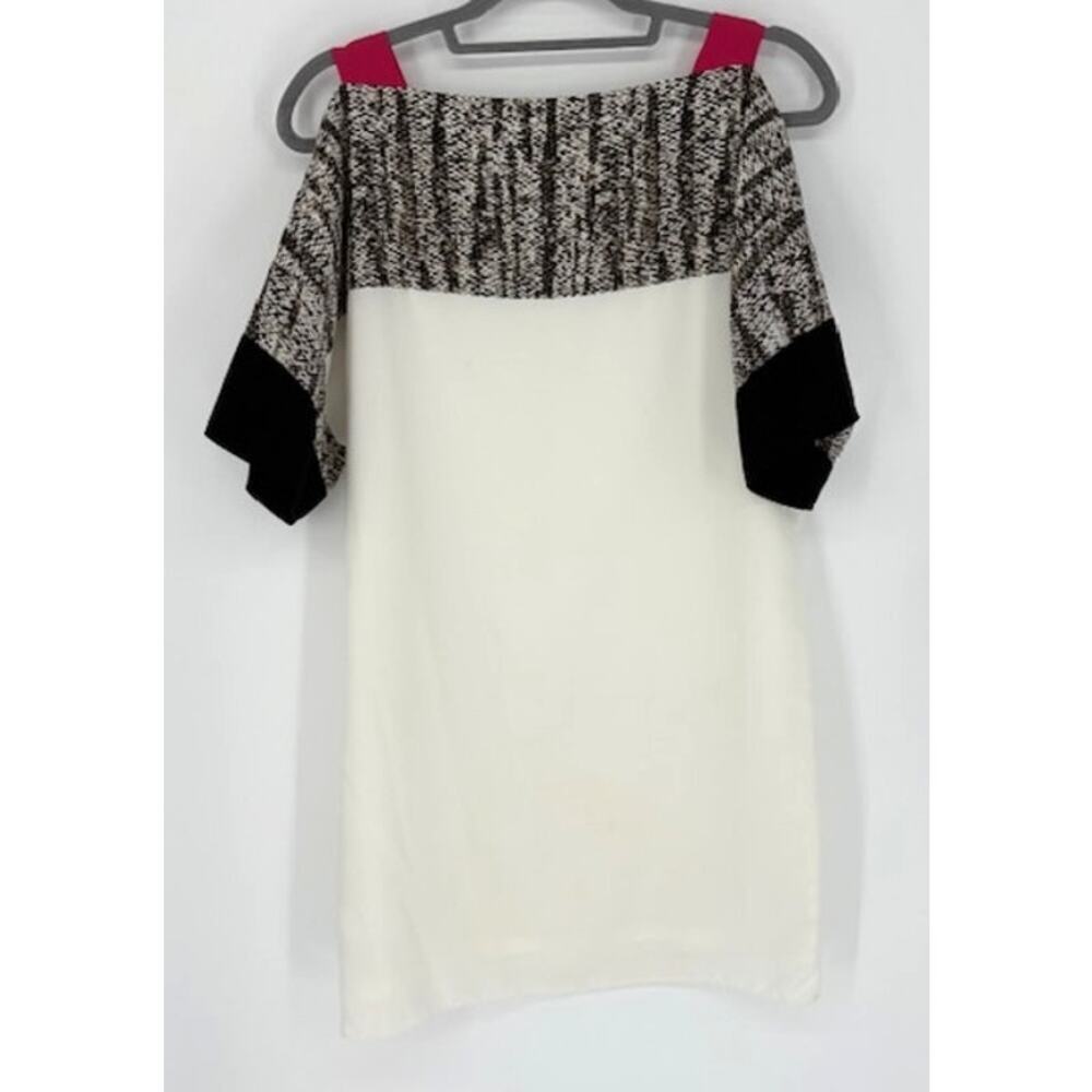 Sachin + Babi White Snake Print Color Block Off-T… - image 6
